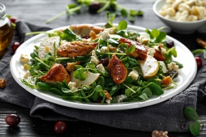 chicken and cranberry salad